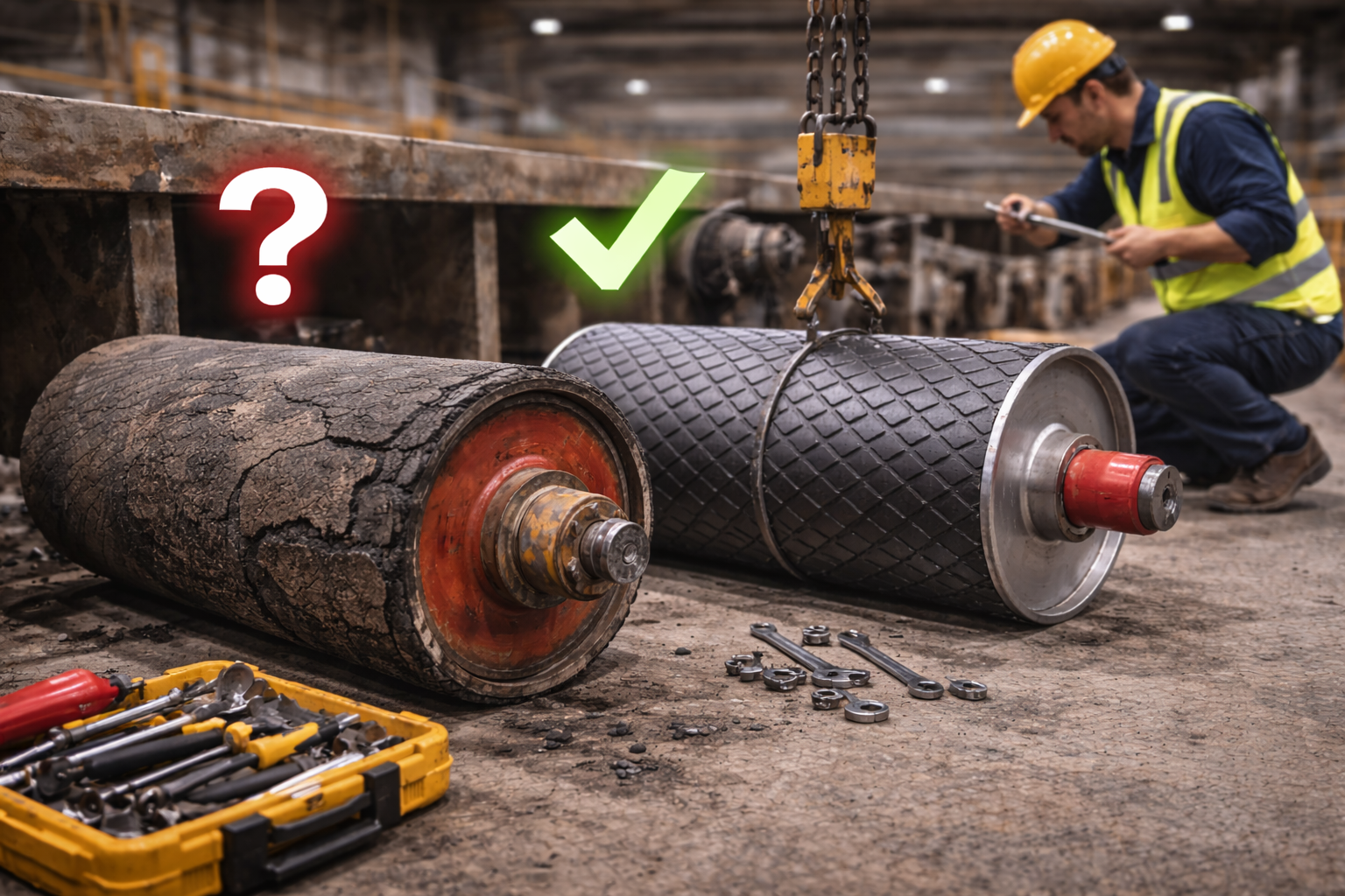 Quando substituir um tambor de acionamento: Guia completo para evitar paradas na operação.